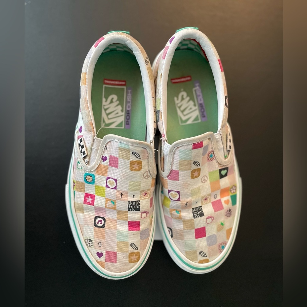 Vans men’s women's popcush shoes 5.5 men’s 7 women’s